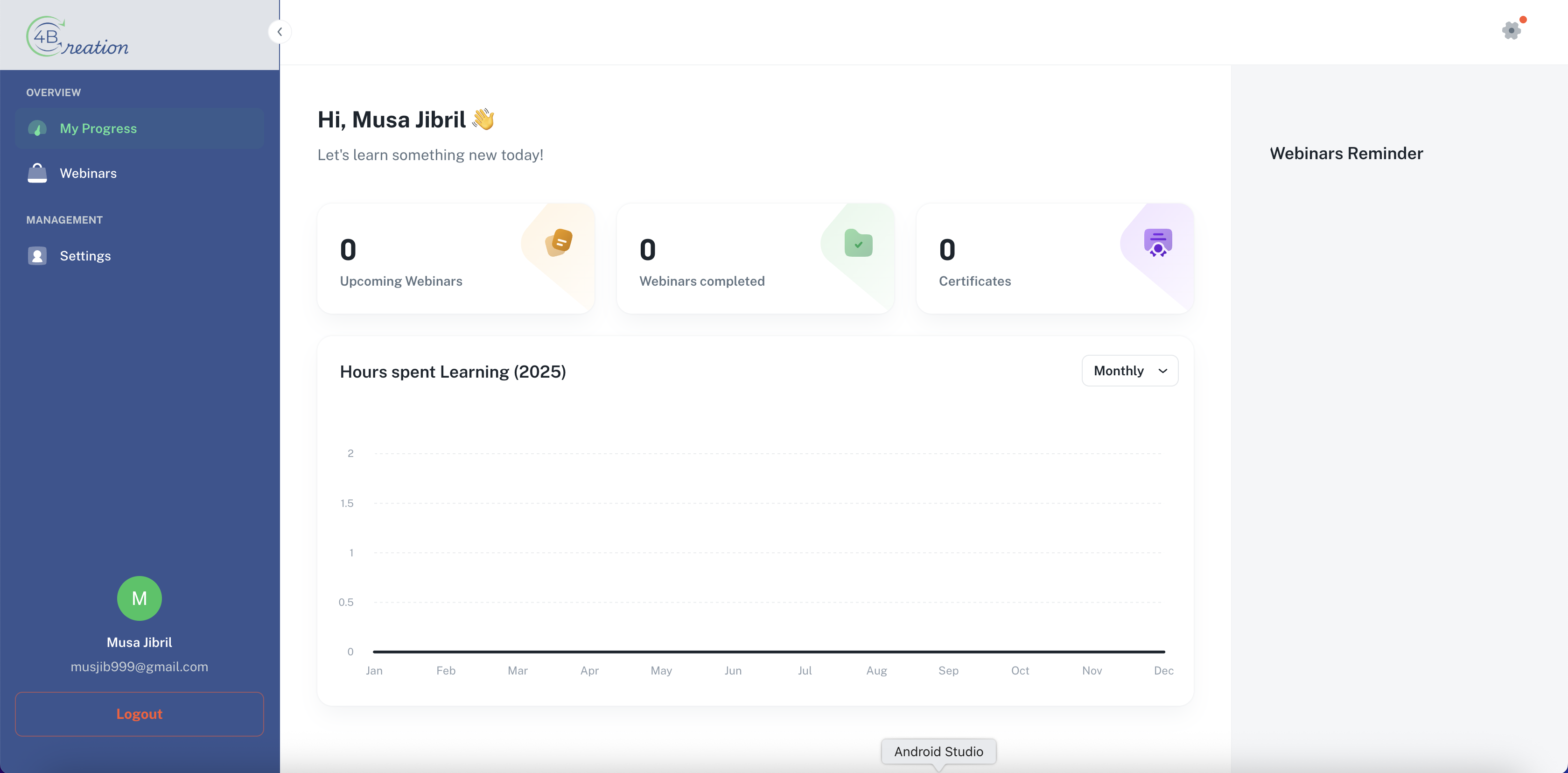 4B Creation Export Training Platform